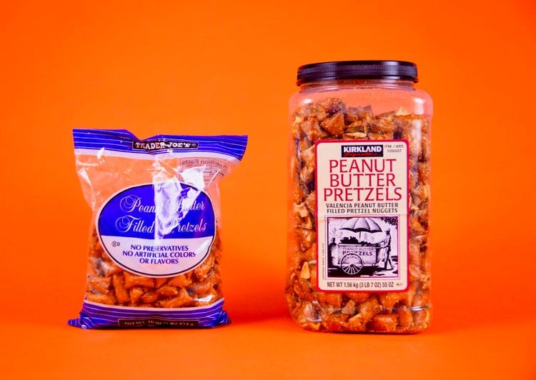 Peanut Butter-Filled Pretzel Nuggets