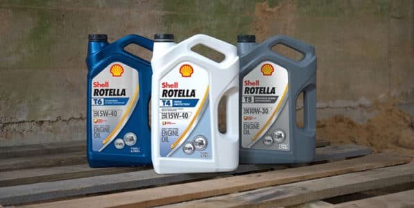 Shell Rotella Lubricant Oil Brand in USA