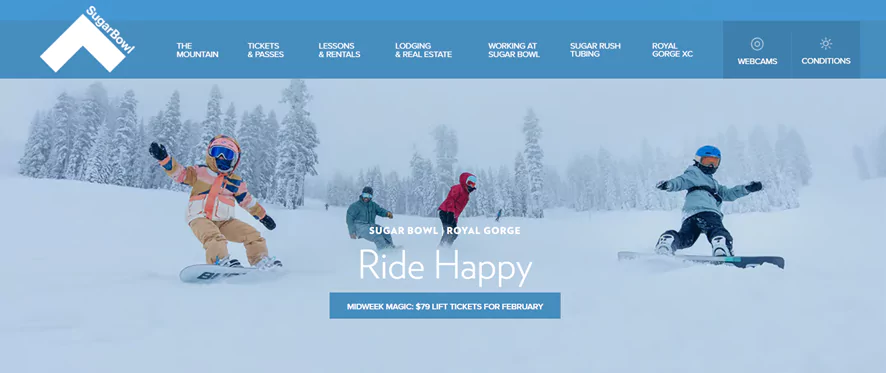 Sugar Bowl Resort In California