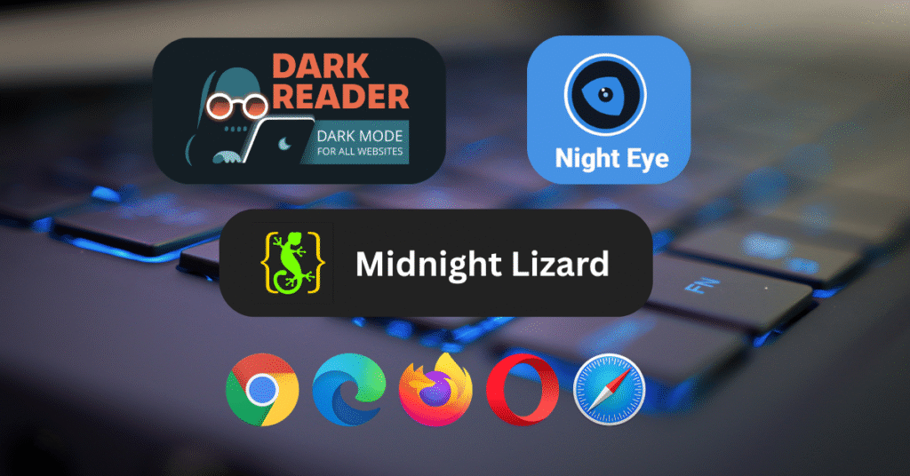 Dark Reader vs Night Eye vs Midnight Lizard – Which Is Best Dark Mode Extension